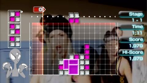 Lumines II screenshot 5 for PSP